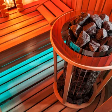 Exteriérová finská sauna Exteriérová finská sauna