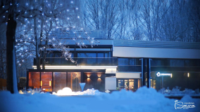 Venkovní wellness saunové domky pro pohodlí hostů