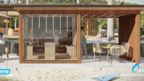 Saunový domček Oasis od iSauna