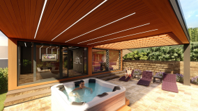 Sauna dům a vířivka