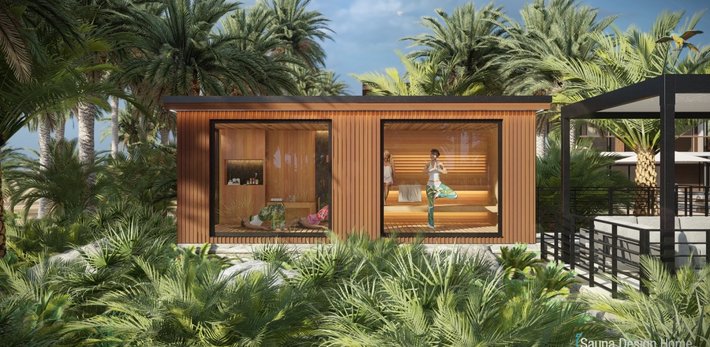 jóga a sauna u vás doma