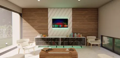 Televizní nástěnný panel Televizní nástěnný panel