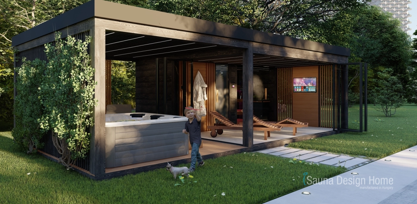 Exkluzivní sauna dom na míru