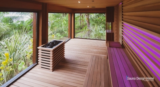 Seychelle Hot Yoga - Saunový domček