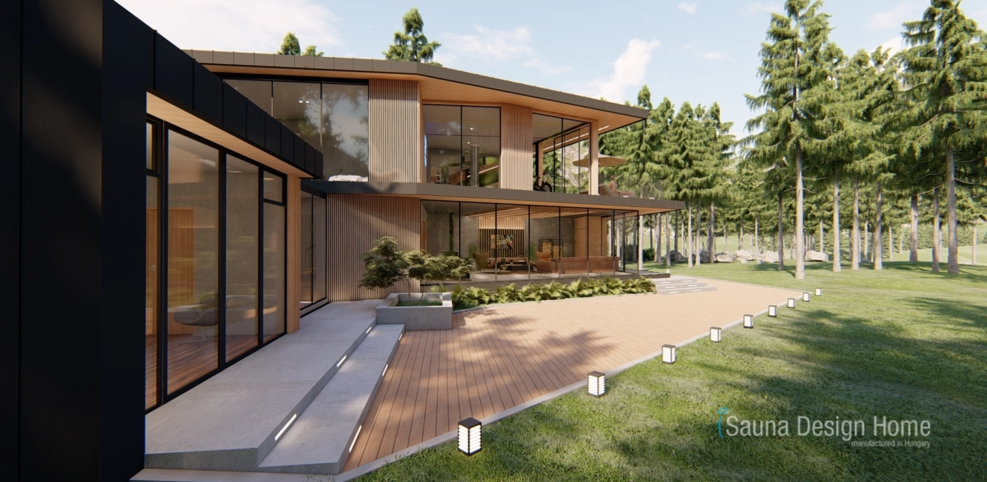 Dřevěná fasáda na dům