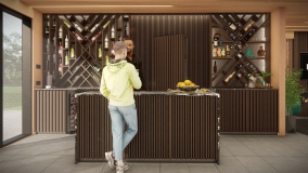 Zahradní sauna dům na míru