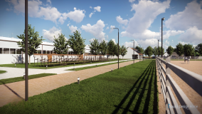 funkčný návrh jazdeckého areálu