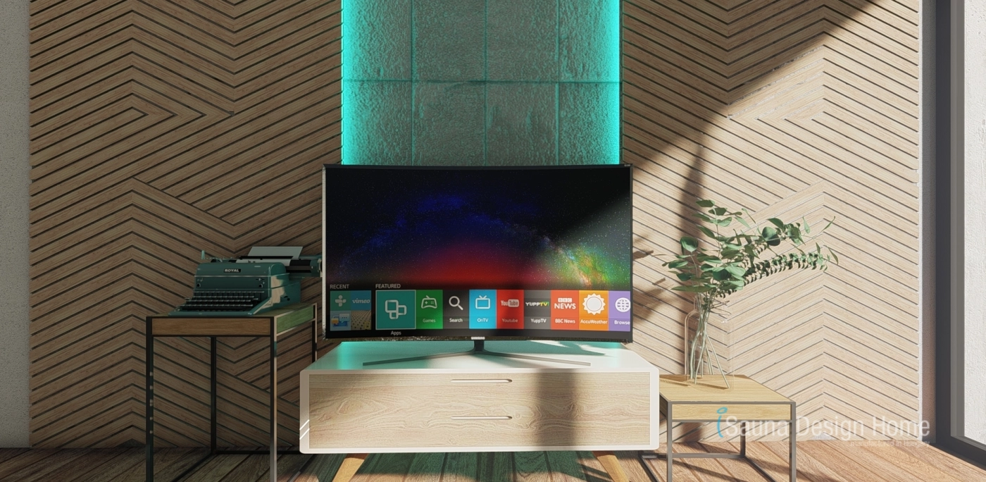 Dřevěné lamelové panely na zeď