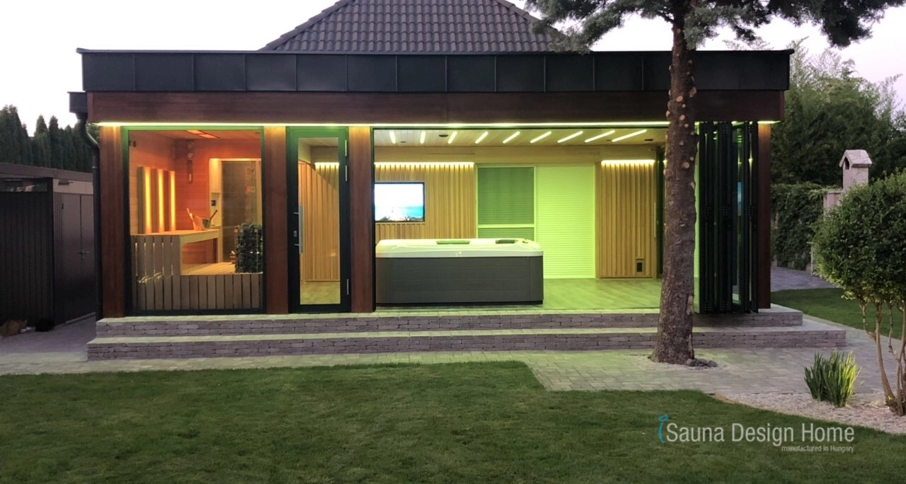 Zahradní wellness se saunou