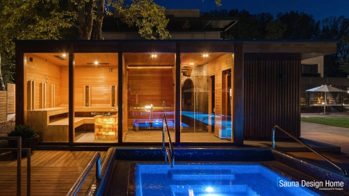 Exkluzivní saunové domky