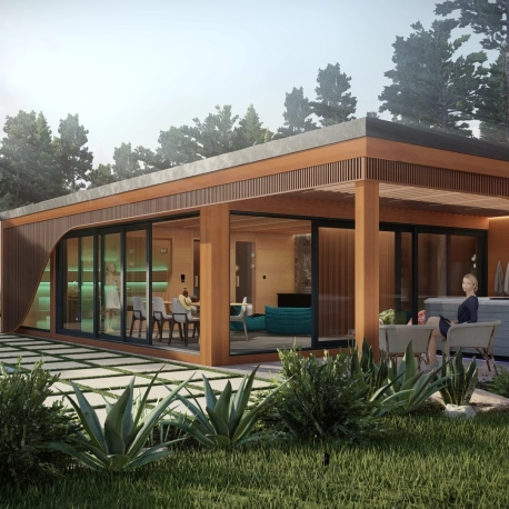 Soukromý, rodinný wellness dům