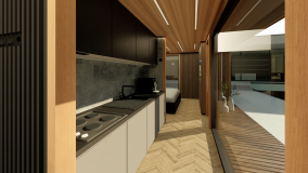 Tiny house, prémiový wellness únik so saunou