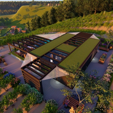 Komfortní sauna dům na míru