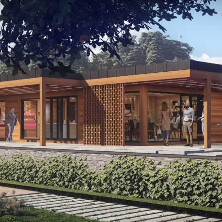 Komfortní, privátní saunový domek