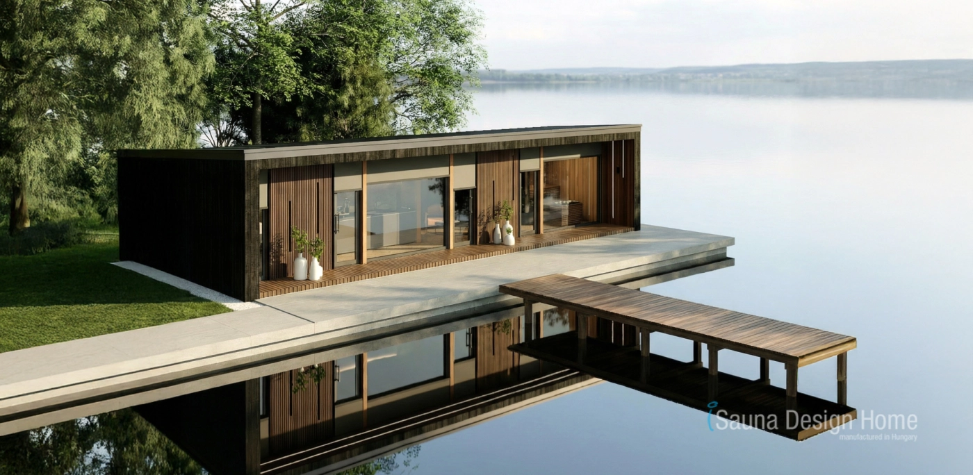 Tiny house, prémiový wellness únik so saunou