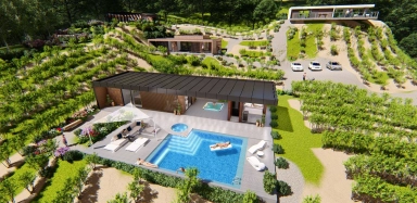 iSauna Design Home panorama sauna rezidenční park