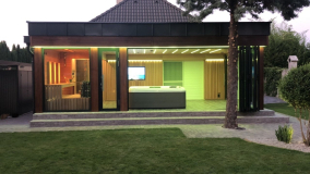 Zahradní wellness se saunou