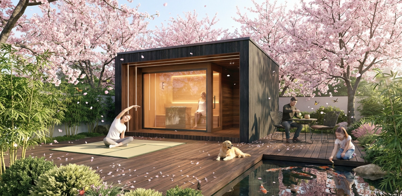 Exteriérový relaxačný priestor