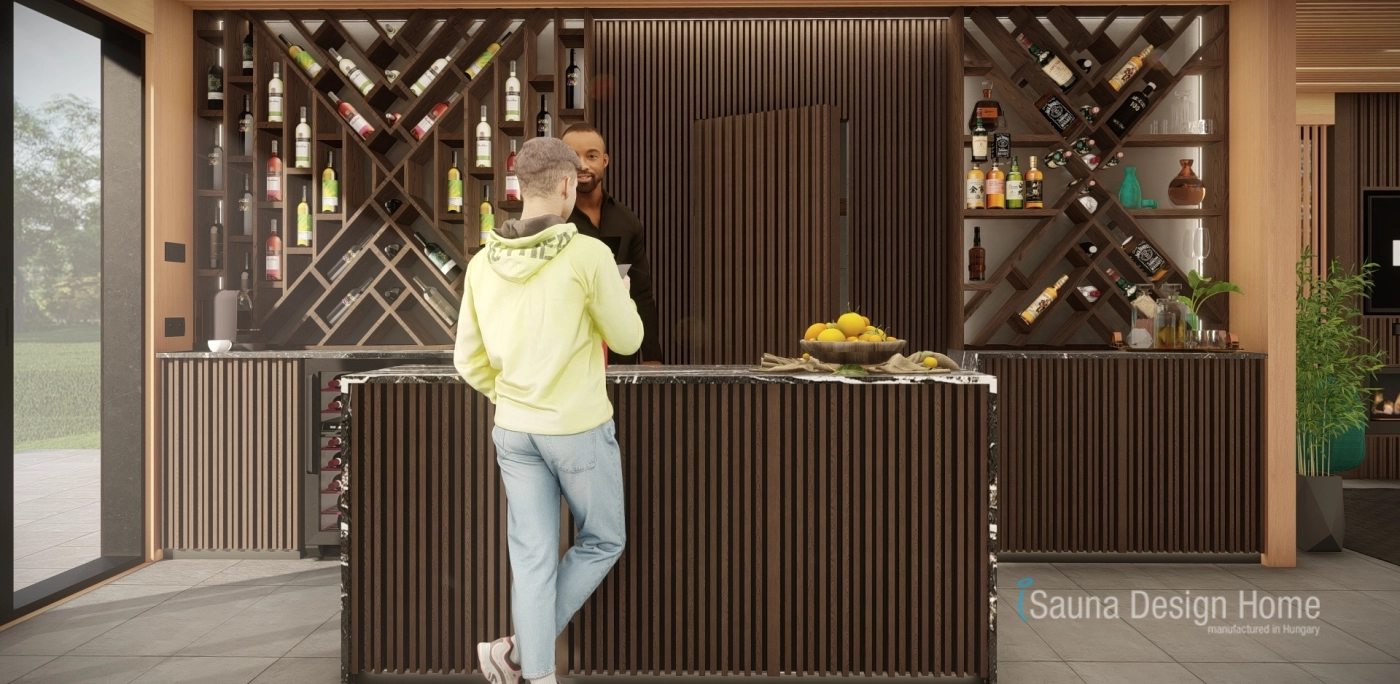 Zahradní sauna dům na míru