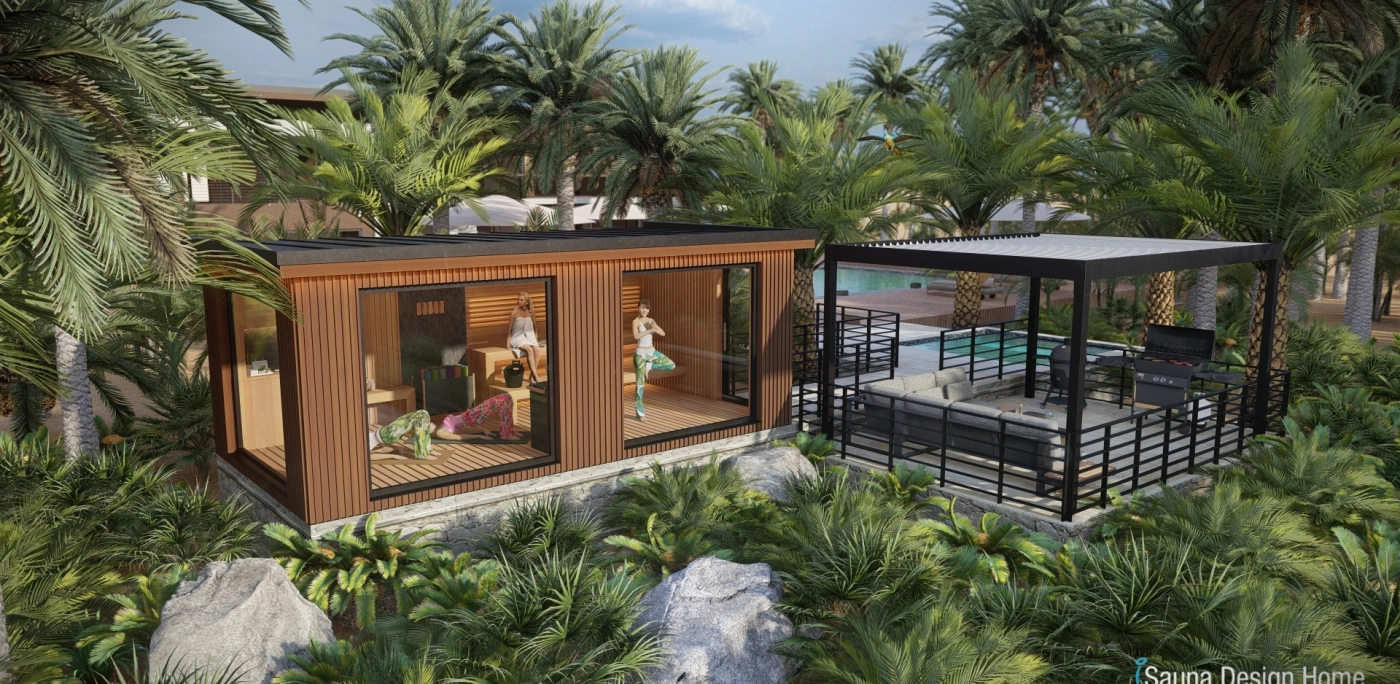 studio hot jógy na vaší zahradě