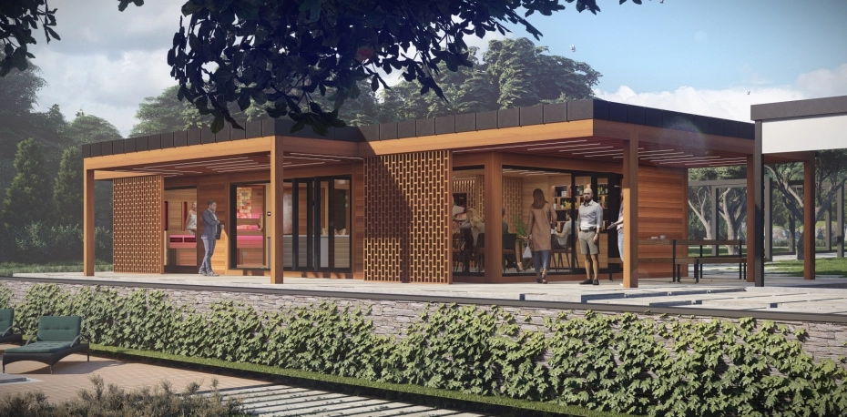 Komfortní, privátní saunový domek