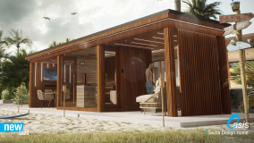 Sauna domek Oasis - iSauna Design