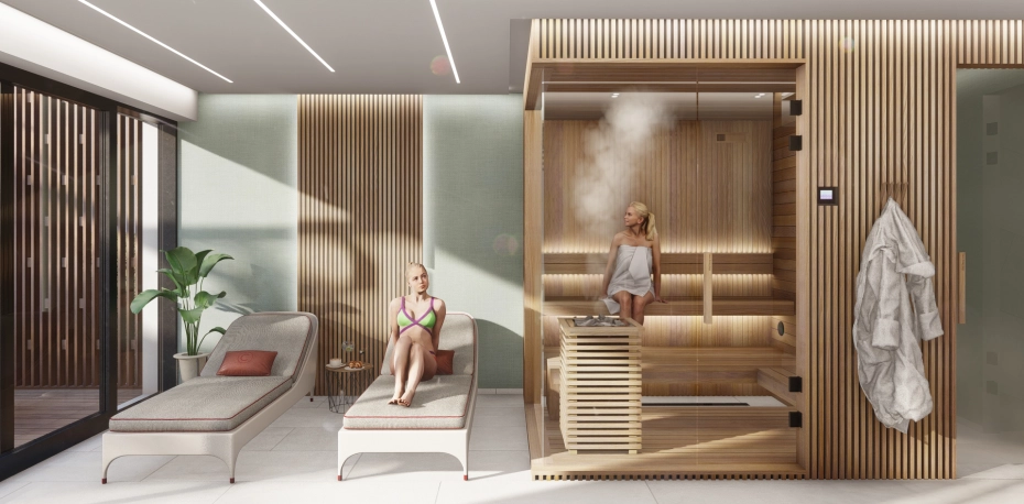 Privátní sauna-wellness prostor na míru