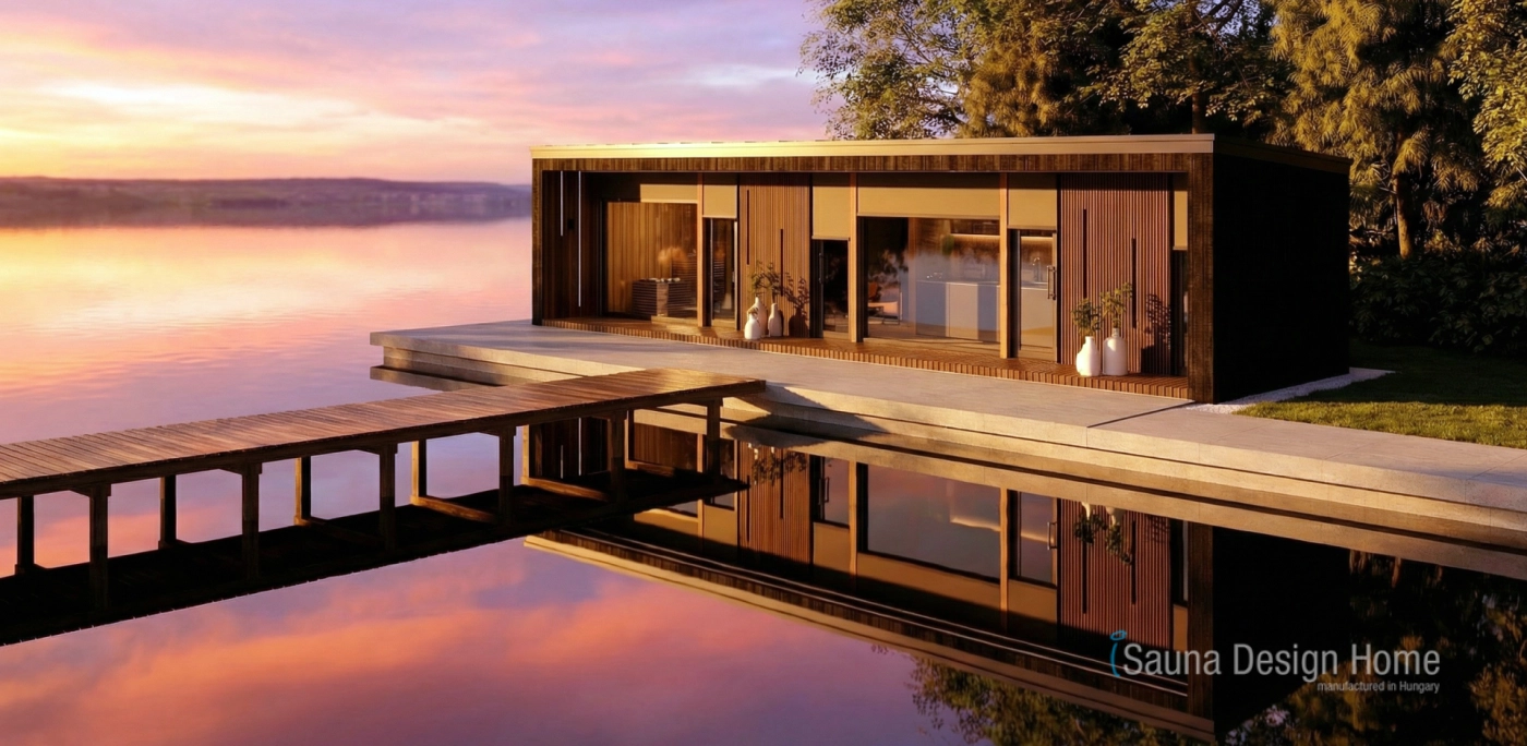 Tiny house, prémiový wellness únik so saunou