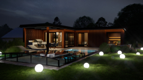 Wellness dům s venkovním bazénem