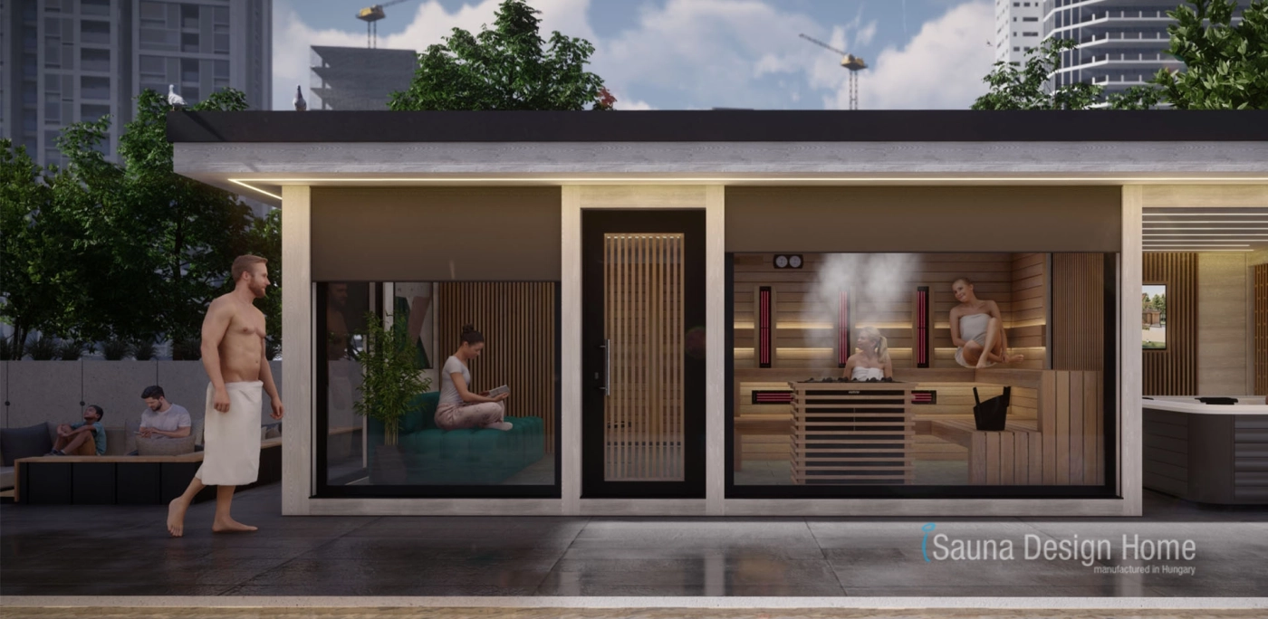 saunový dům