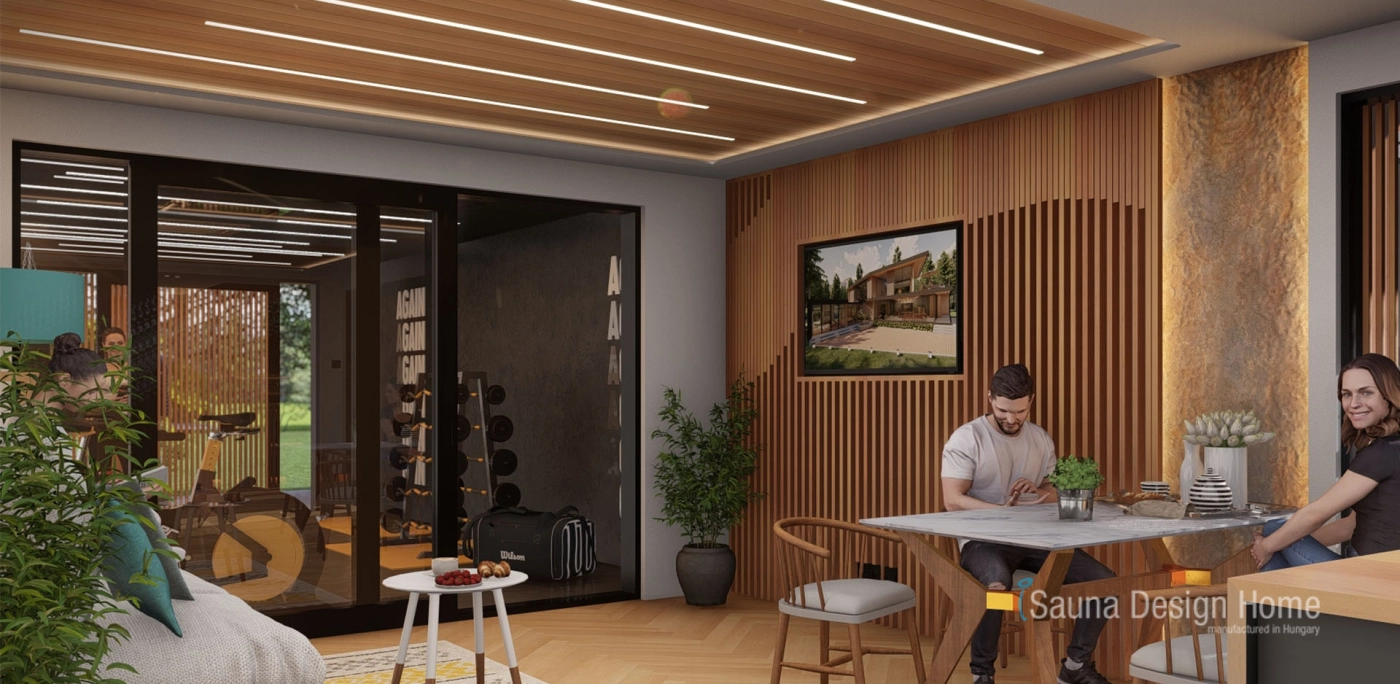 jedinečná designová stěna