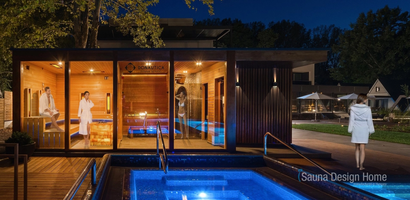 Wellness saunový domek