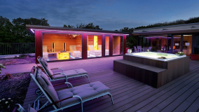 Externí saunový dům - organizovaně, efektivní, promyšleně od iSauna manufaktury