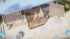 Prémiová záhradná sauna Oasis