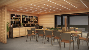 Sauna dům s mnoha funkcemi