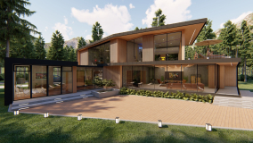 Dokonalé dřevěné fasády