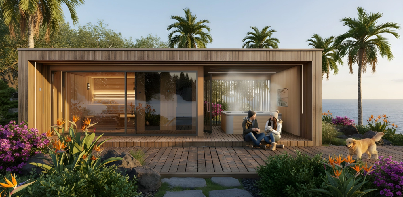 Celoročný wellness dom