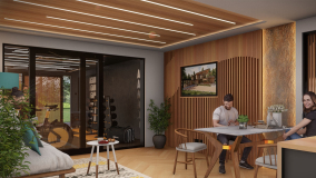 jedinečná designová stěna