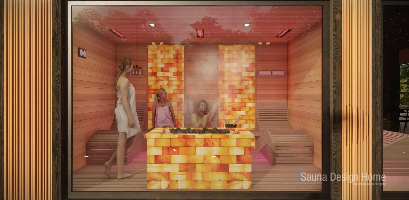 Sauna s himálajskou solí