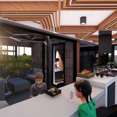 Zahradní sauna dům