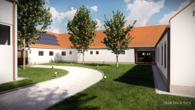 komunikácie a chodníky v jazdeckom areáli