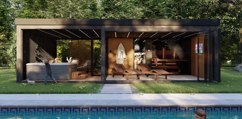 Prémiový saunový a wellness domek na míru