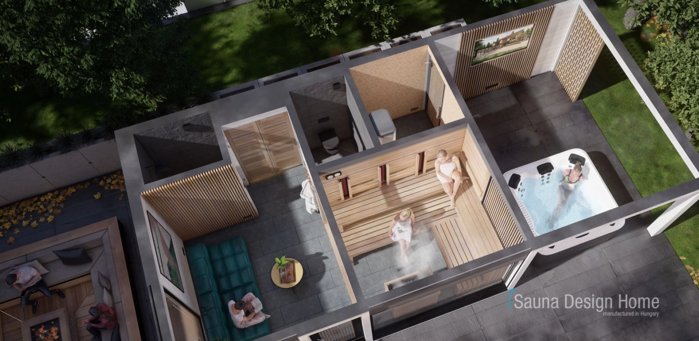 saunový dům