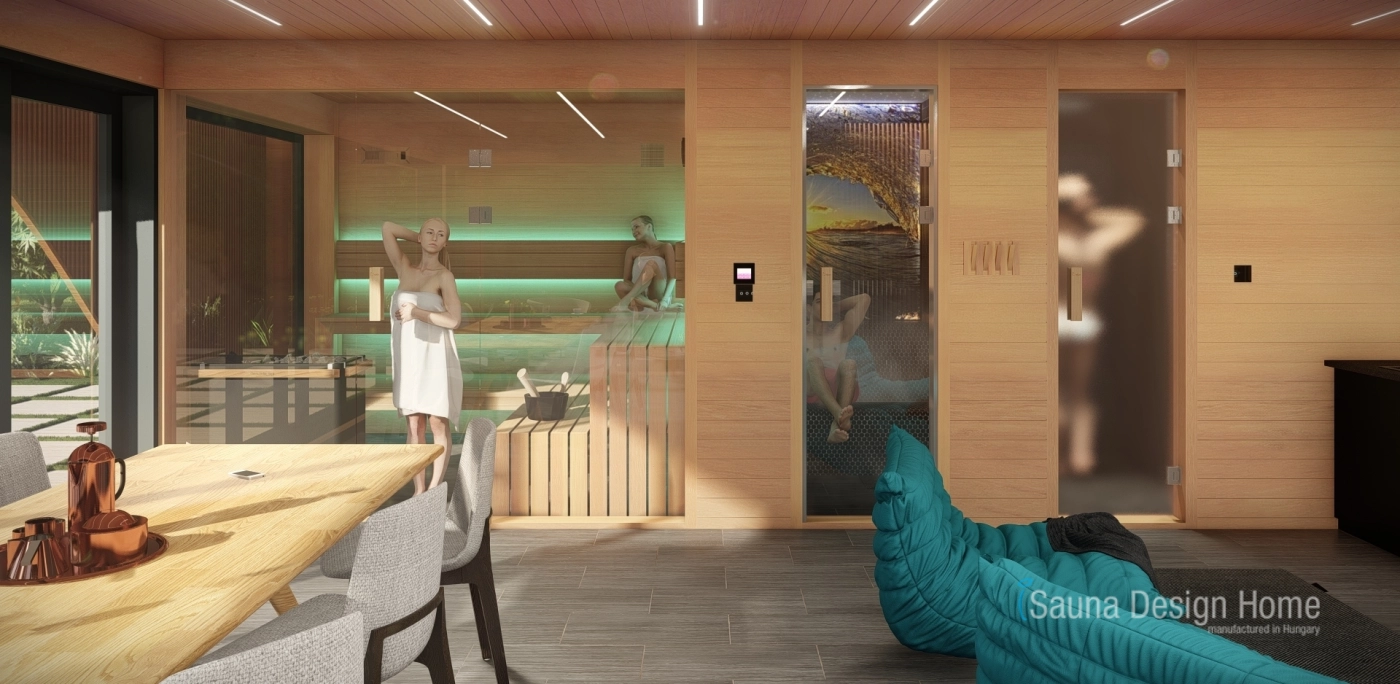 Exkluzivní sauna dům na míru