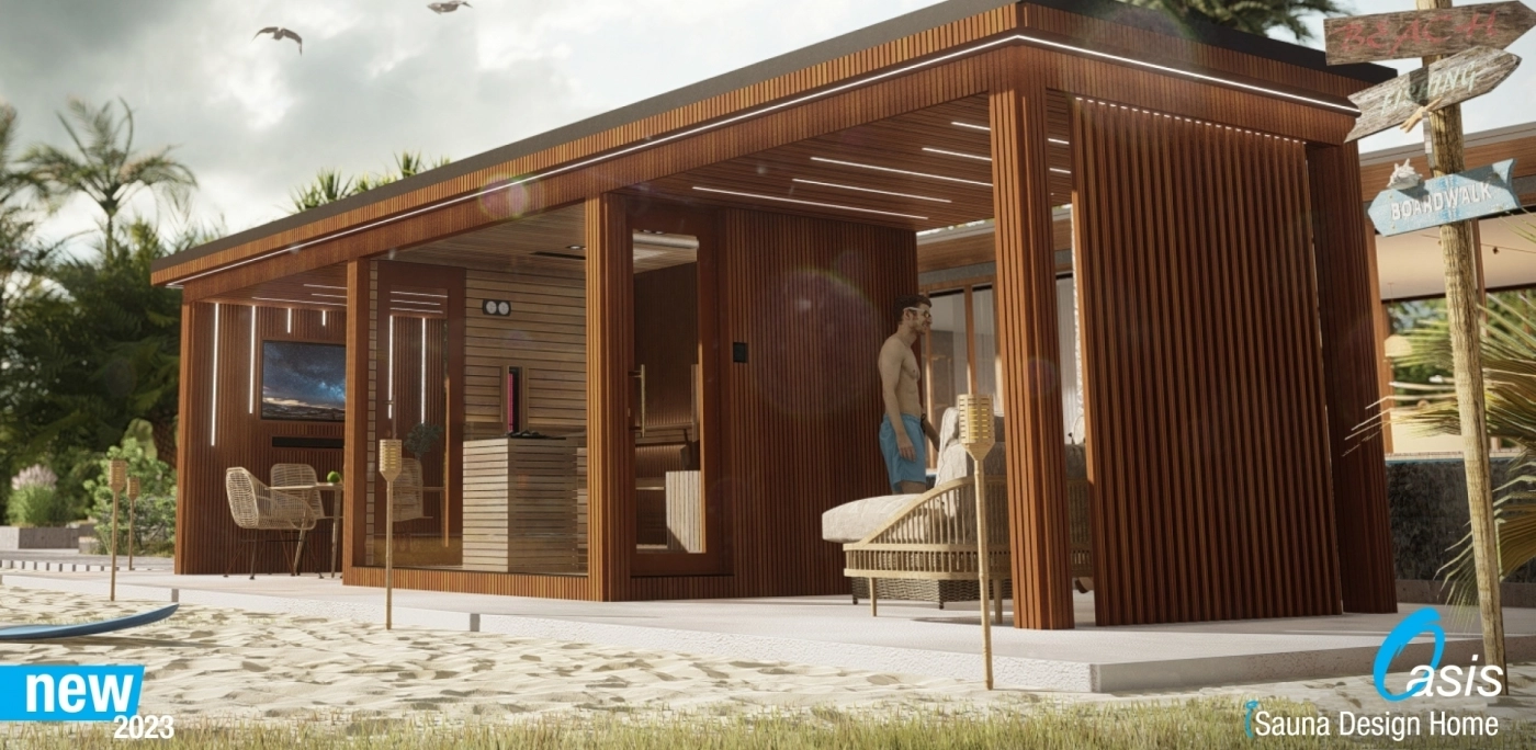 Sauna domek Oasis - iSauna Design