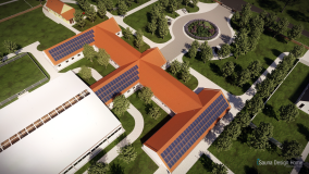 krajinárska architektúra jazdeckého areálu