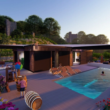 Sauna domeček na míru