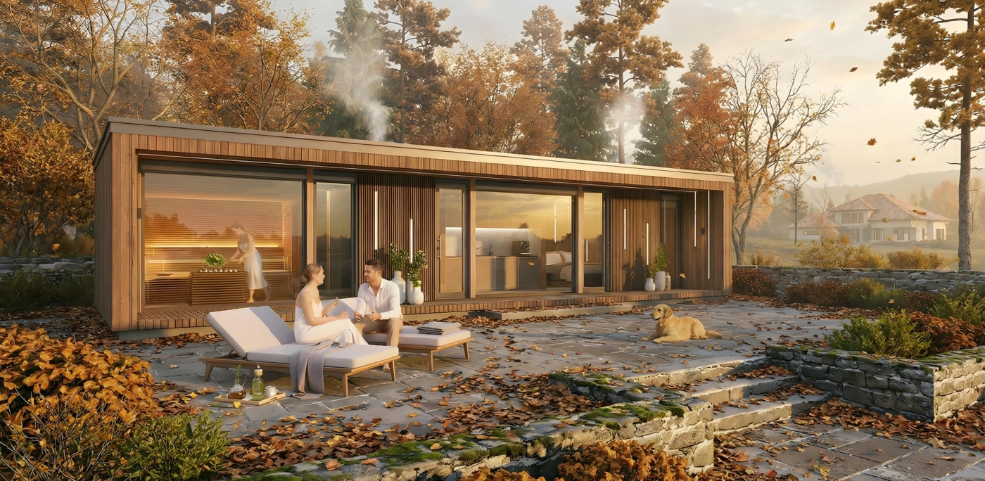 Dizajnový wellness dom