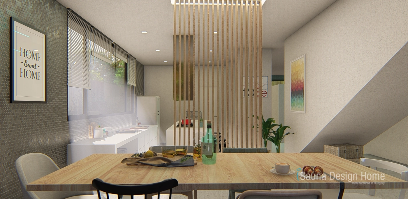 Dřevěné oddělovače prostor