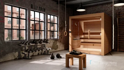 Finská sauna Finská sauna